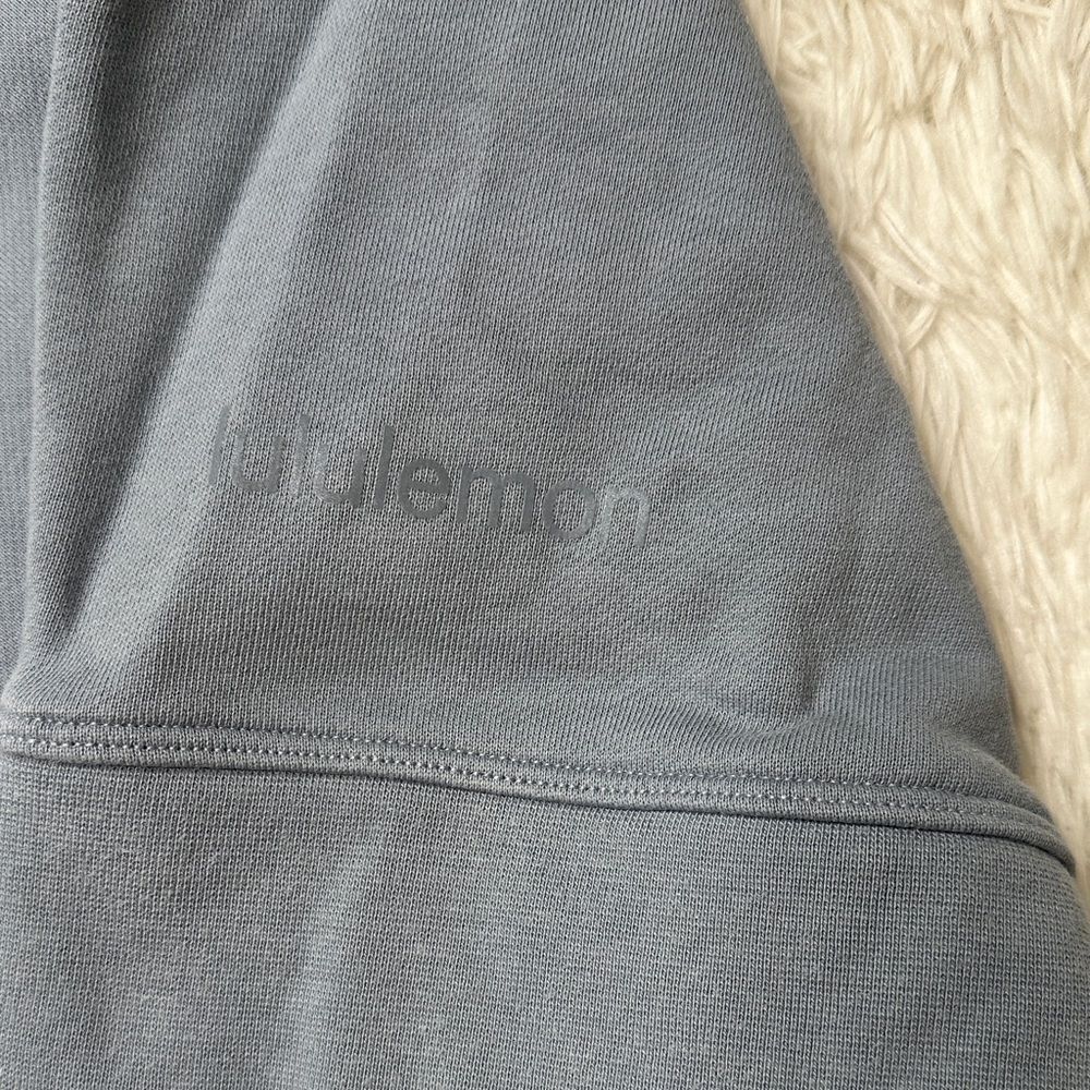 lululemon athletica Women's Crewneck Sweatshirt in Slate Blue - Picture 2 of 7